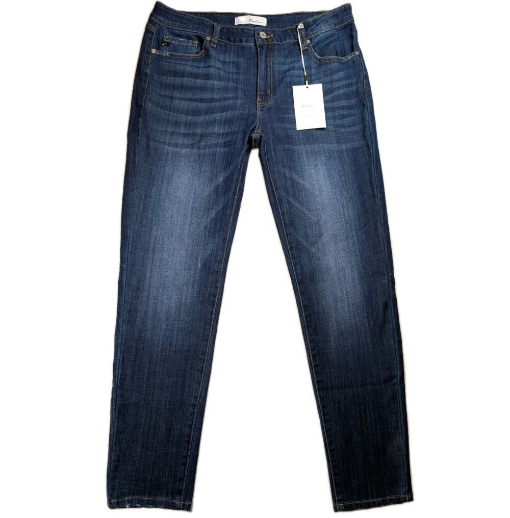 KanCan Estilo Skinny Straight Jeans Womens 15/31 Dark Wash NWT Soft Stretch